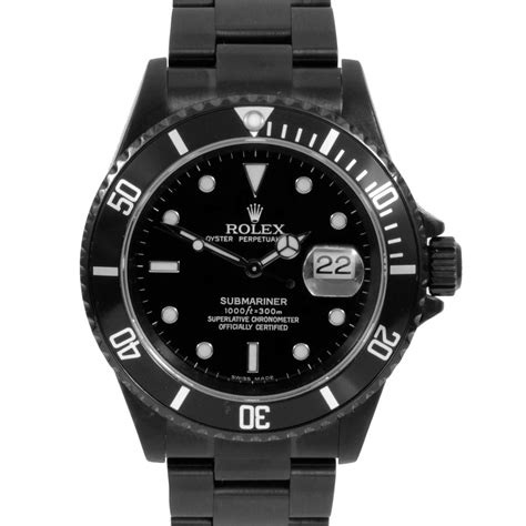 rolex. submariner black